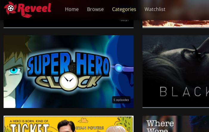 Super Hero Clock on Reveel.net